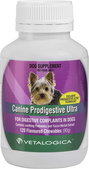 Vetalogica Canine Prodigestive Ultra for Dogs 120 Chews