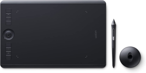 Wacom Intuos Pro Digital Graphic Drawing Tablet for Mac or Pc,Black,Medium,Pth-660/K0-C