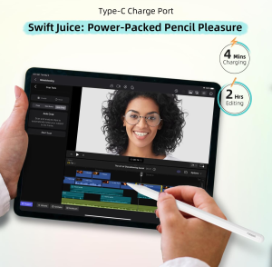 Metapen Pencil A11 for Ipad 2018-2022 (Smarter Chip, Smooth Inking & Shortcuts) Stylus Pen with Palm Rejection for Apple Ipad Pro 12.9″ 6Th/Pro 11″ 4Th, Ipad 10Th~6Th, Ipad Air 3Rd-5Th, Ipad Mini 5Th