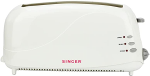 Singer 2 Slice Plastic Toaster,