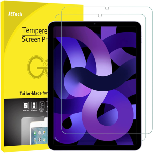 Jetech Screen Protector for Ipad Air 5 (10.9-Inch, 2022 Model, 5Th Generation), Tempered Glass Film, 2-Pack