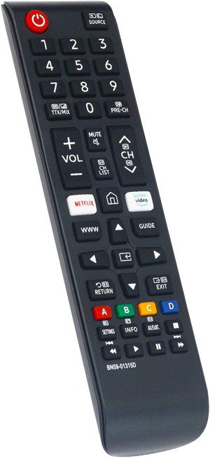 BN59-01315D Remote Control Replacement for Samsung Series 7 RU7100 4K TV UA43RU7100 UA49RU7100 UA50RU7100 UA55RU7100 UA75RU7100 UA43RU7100W UA50RU7100W UA55RU7100W UA58RU7100W UA65RU7100W UA75RU7100W