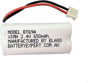 2X ELASO Replacement Battery Compatible with Uniden Cordless Phone BT694 BT694S Bt694N Bt694M BT-694 BT-694S Bt-694N Bt-694M DECT 6.0 1015 1635 3035 3135