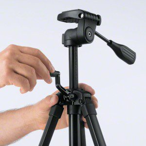 Bosch Lightweight Compact Tripod BT 150 with Adjustable Legs