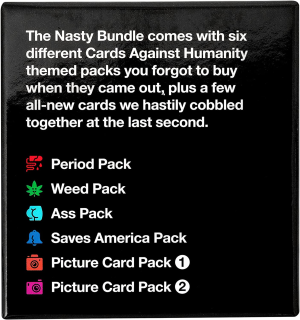 Cards against Humanity Nasty Bundle