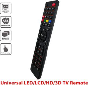 T Tersely Universal LCD/LED/3D Replacement TV Remote, for LCD/LED TV HDTV Remote Controller Samsung/Panasonic/Tcl/Sanyo, Panasonic, Philips, Prima, Toshiba, Thomson, TCL, Etc