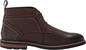 Nunn Bush Men’S Ozark Plain Toe Chukka Boot with KORE Comfort Technology, Brown Crazy Horse, 10.5