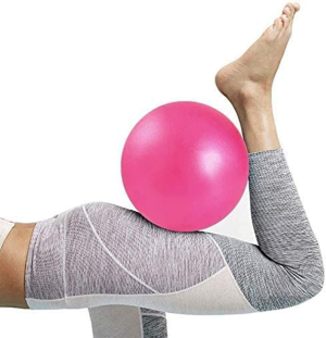 Small Exercise Ball – Anti-Burst Non-Slip,Stability,9 Inch,With Inflatable Straw,Mini Pilates Balls Ideal for Yoga Exercise Pilates Physical Therapy Stretching Core Fitness