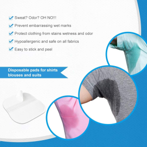 Extra Large Underarm Sweat Pads for Women and Men Fight Hyperhidrosis [ 80 PCS ], CANAGROW Armpit Sweat Pads Comfortable Unflavored, Non Visible, Extra Adhesive, Disposable, Sweat Free Armpit Protection