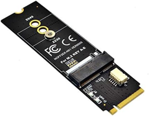 Sintech M.2 M-Key M.2 E-Key,Ngff Wifi Card to M.2 Key M Adapter Card Compatible for Intel 7260,8260,9260