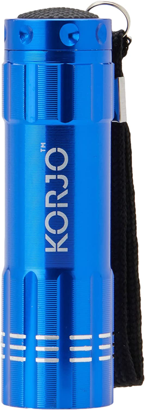 Korjo LED Pocket Torch, for Travel, Blue