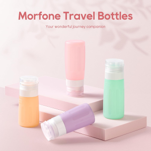 16 Pack Travel Bottles Set for Toiletries, Morfone TSA Approved Travel Containers Leak Proof Silicone Squeezable Travel Accessories 2Oz 3Oz for Shampoo Conditioner Lotion Body Wash (BPA Free)