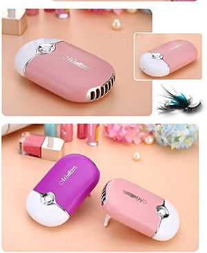 Threeh Handheld Mini USB Fan Built-In Lithium Battery Air Conditioner Travel Rechargeable Fan Air Purifier Humidifier F015,Lightpink