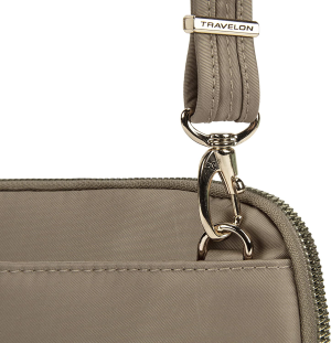 Travelon Women’S Anti-Theft Tailored Convertible Crossbody Clutch