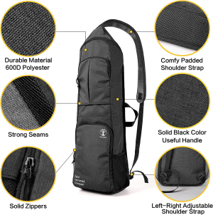 WARRIOR2 Yoga Mat Bags for Women & Men Fits 1/2″ Thick Mat, Travel Yoga Backpack with Mat Holder, Large Pockets for Accessories & Water Bottles | Zipper Yoga Mat Bag Carrier