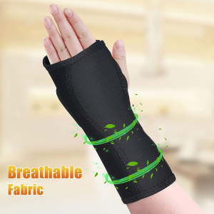 Wrist Brace for Carpal Tunnel, Night Sleep Wrist Support Brace, Wrist Splint, Great for Wrist Pain,Tendonitis, Sports Injuries, Joint Instability, Suitable for Left and Right Hands, Adjustable