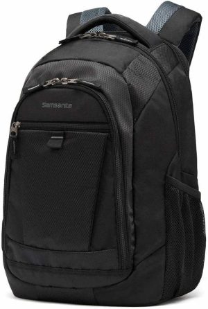 Samsonite Tectonic 2 SPL 15.6″ Laptop Backpack, Tablet Pocket, Padded Handle, Black