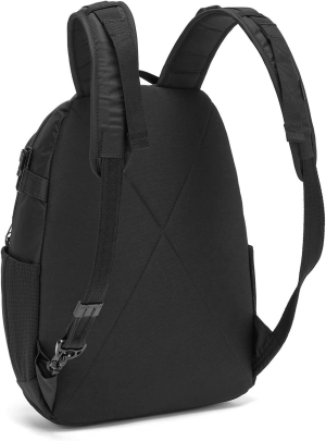 Pacsafe Metrosafe LS350 15 Liter anti Theft Laptop Daypack / Backpack – with Padded 13′ Laptop Sleeve, Adjustable Shoulder Straps, Patented Security Technology, Black