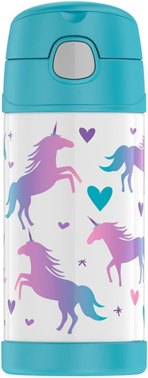 Thermos Funtainer Insulated Drink Bottle, Unicorn, F4019UN6AUS