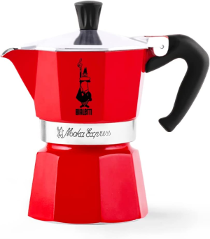 Bialetti 4952 Moka Express Coffee Maker, 3 Cup, Black