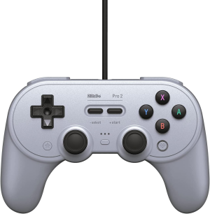 8Bitdo Pro 2 Wired Controller for Switch, Windows, Android and Raspberry Pi(Gray Edition)