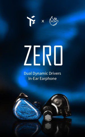 Truthear X Crinacle Zero Earphone Dual Dynamic Drivers PU + LCP Composite Diaphragm In-Ear Headphone (Zero)