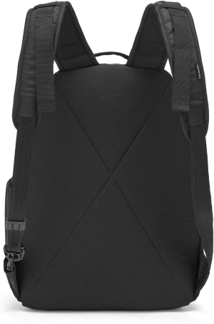 Pacsafe Metrosafe LS350 15 Liter anti Theft Laptop Daypack / Backpack – with Padded 13′ Laptop Sleeve, Adjustable Shoulder Straps, Patented Security Technology, Black