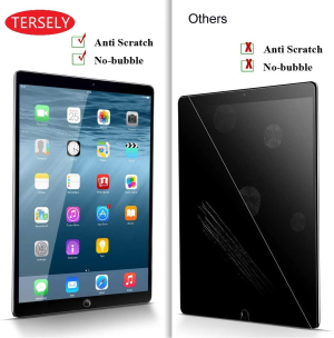 T Tersely [2 PACK] Screen Protector for Apple Ipad 9.7-Inch (2018/2017 Model, 6Th / 5Th), Ipad Air 1, Ipad Air 2, Ipad Pro 9.7 2.5D round Edge Screen Saver Guard Protector