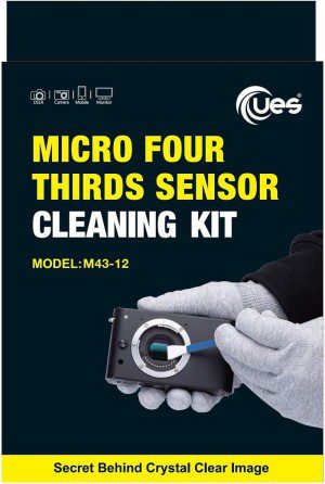 Digital Camera Micro Four-Thirds 4/3 (MFT) 12Mm Sensor Cleaning Swabs X 14Pcs + 15Ml Liquid Cleaner for Mirrorless MILC and ILDC