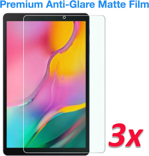 [3 Pack] MEZON Anti-Glare Matte Film Screen Protector for Samsung Galaxy Tab a 10.1” 2019 (SM-T510, T515) – Shock Absorption (Tab a 10.1″, Matte)