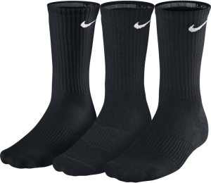 Nike Unisex Training Socks 3 Pairs Lightweight Crew