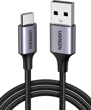 UGREEN USB Type C Cable Nylon Braided USB a to USB C Fast Charger Compatible with Iphone 15, Samsung Galaxy S23 S22, Gopro Hero, PS5 Xbox Series Controller, LG G8 G7 V40, Nintendo Switch, 3M