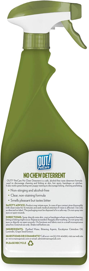 OUT! Chew Deterrent, 500 Ml (90552-4P)