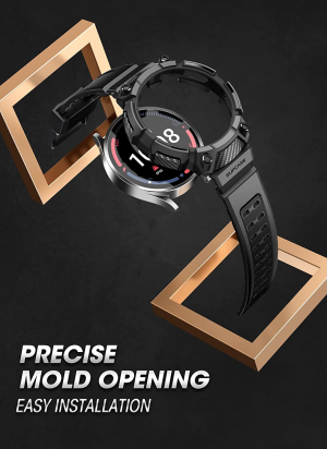 SUPCASE [Unicorn Beetle Pro] Series Case for Galaxy Watch 5 Pro 45Mm 2022 Release, Rugged Protective Case with Strap Bands