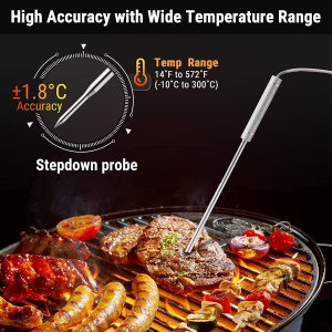 Thermopro TP20 Wireless Remote Digital Cooking Food Meat Thermometer with Dual Probe for Smoker Grill BBQ Thermometer