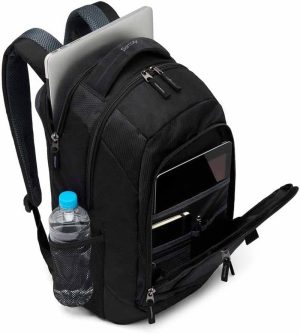 Samsonite Tectonic 2 SPL 15.6″ Laptop Backpack, Tablet Pocket, Padded Handle, Black