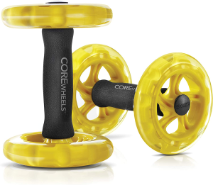 SKLZ Core Wheels Dynamic Strength & Ab Trainer, Yellow