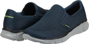 Skechers Men’S Equalizer Double Play Slip-On Loafer, Navy, 6.5 Wide