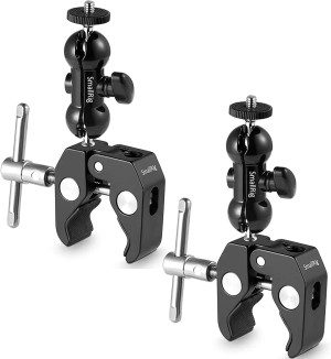 Smallrig Magic Arm Cool Ballhead Ball Head Camera Super Clamp Mount Bracket (2Pcs)