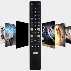 TCL Remote RC802N Replaced Remote GRC802N YUI1 for Netflix TCL TV 75C2US 65C2US 55C2US 50E18US 55E18US 43P20US 49C2US 32S6000S 40S6000FS 43S6000FS 49S6000FS 55S6000FS