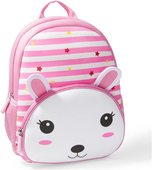 Stripe-Lion Small Toddler Backpack Bookbag Mini Baby Girls Boys Cartoon Animal Travel Carry Bag