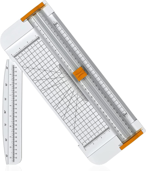 Paper Cutter 12 Inch Paper Trimmer Scrapbooking Tool with Security Blade for A4, Craft Paper, Label, Photo and Cardstock (Replacement Blades)