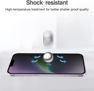 [2 Pack] Procase Privacy Screen Protector for Iphone 14 plus 6.7 Inch 2022 & Iphone 13 Pro Max 6.7 Inch 2021, Anti-Spying Tempered Glass Screen Film Guard