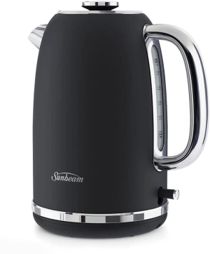 Sunbeam Alinea Electric Kettle 1,7 L 2,4Kw Fast Boil Dark Canyon Black KE2700K