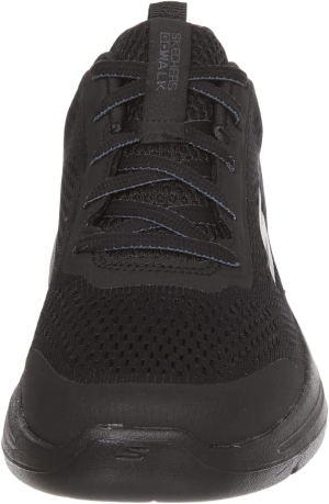 Skechers Men’S Gowalk Arch Fit-Athletic Workout Walking Shoe with Air Cooled Foam Sneaker, Black, 9 X-Wide