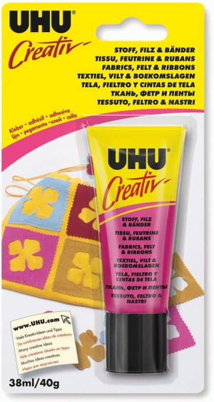 UHU Specialist Creativ’ Plastics and Miniatures Glue 33Ml – Card of 1, (33-47330)