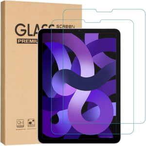 [2 Pack] T Tersely Screen Protector for Ipad Pro 11-Inch M2 2022(All Models)/Ipad Air 5 2022/Ipad Air 4 2020 (10.9 Inch), Tempered Glass Protective Film Guard for Ipad Air 5Th 4Th