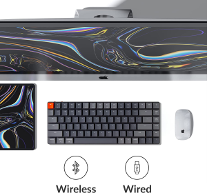 USA Keychron K3V2 Bluetooth RGB Optical Tactile Ultra-Slim Aluminium Mac/Pc 75% Keyboard