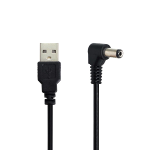 CY USB 2.0 Type a Male to 5.5 X 2.5Mm DC 5V Power Plug Barrel Connector Charge Cable 80Cm