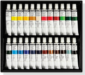 Studio Series Acrylic Paint Set (24 Colors)